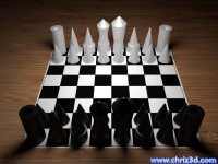 thumb image of ﻿puristic chess-set
