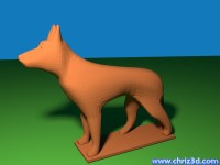 thumb image of ﻿German shepherd 
