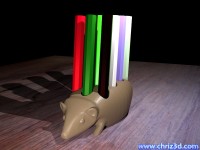 thumb image of ﻿hedgehog pen holder
