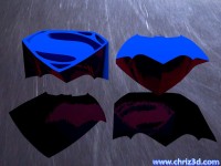 thumb image of ﻿Batman vs Superman logo - wähle deine Seite
