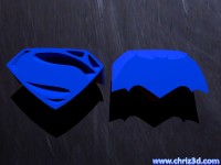 thumb image of ﻿Batman vs Superman logo - wähle deine Seite

